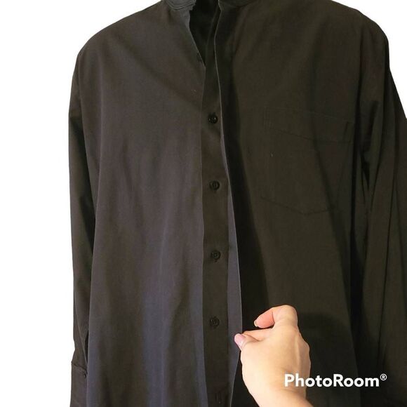 Menz Charcoal Grey Dress Shirt Size 161/2 (34/45) - Picture 2 of 7